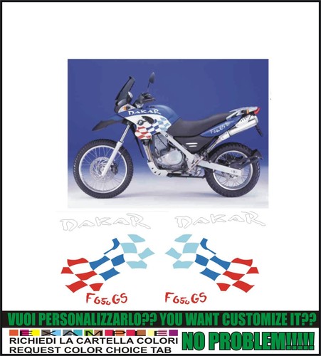 Adesivi f650 2002 d kit - adesivi,