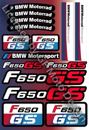 F650gs adventure kit adesivi - kit,